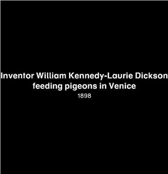 Inventor William Kennedy-Laurie Dickson Feeding Pigeons in Venice在线观看和下载